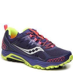 Incaltaminte Femei Saucony Grid Excursion TR 10 Trail Running Shoe - Womens PurpleCoralYellow