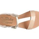 Incaltaminte Femei Callisto of California Irize Flat Sandal NudeChampagne