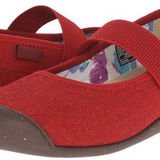 Keen Sienna MJ Canvas Red Dahlia