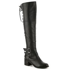 Incaltaminte Femei Two Lips Abby Over The Knee Boot Black