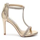 Incaltaminte Femei Steve Madden Faylinn Sandal Gold Metallic