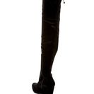 Incaltaminte Femei Catherine Catherine Malandrino Bartley Faux Fur Lined Over-The-Knee Wedge Boot black