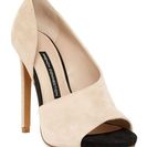 Incaltaminte Femei French Connection Velora dOrsay Pump BARLEY SUGAR