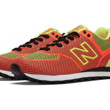 Incaltaminte Femei New Balance Womens Woven 574 Dragonfly with Yellow Black