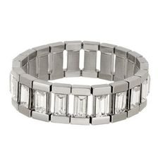 Bijuterii Femei Natasha Accessories Crystal Bar Bracelet SILVER
