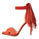 Incaltaminte Femei Nine West Hustle Red OrangeRed Orange Leather