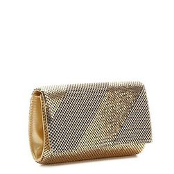 Incaltaminte Femei Lulu Townsend Lulu Townsend Metal Mesh Clutch Gold Metallic