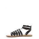 Incaltaminte Femei Forever21 Strappy Faux Leather Sandals Black