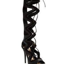 Incaltaminte Femei LFL Jessa Lace-Up Sandal BLACK