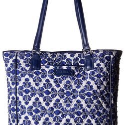 Vera Bradley Crosstown Tote Cobalt Tile/Navy