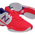 Incaltaminte Femei New Balance Womens ProBank 996 Court White with Neon Pink Blue