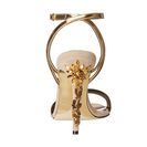 Incaltaminte Femei Oscar de la Renta Opina 100mm Beige SuedeCrystals