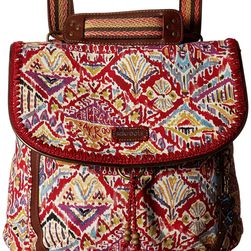 Sakroots Artist Circle Convertible Backpack Sweet Red Brave Beauti