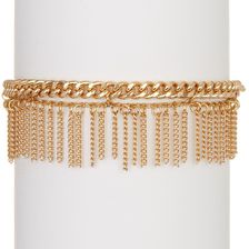 14th & Union Fringe Delicate Bracelet GOLD