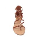 Incaltaminte Femei Forever21 Strappy Faux Leather Sandals Brown