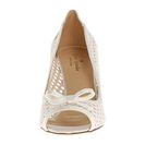 Incaltaminte Femei Kate Spade New York Susana White Glitter Grid FabricIvory Satin