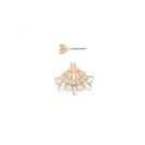 Bijuterii Femei Forever21 Geo Rhinestone Ear Jackets Goldclear