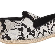 Incaltaminte Femei Cole Haan Palermo Espadrille BlackWhite Lace