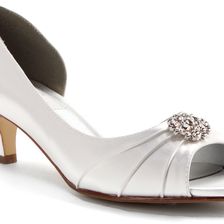 Dyeables Kim White Satin