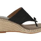 Incaltaminte Femei Johnston Murphy Ainsley Thong Black White Dot
