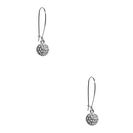 Bijuterii Femei GUESS Silver-Tone Fireball Threader Earrings silver