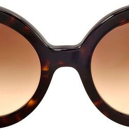Prada Minimal Baroque Tortoise Sunglasses 0PR 27NSA-2AU6S1-55 N/A