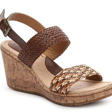 Incaltaminte Femei boc Cate Wedge Sandal Brown Multi