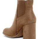 Incaltaminte Femei Legend Footwear Sana Chelsea Block Heel Boot Taupe