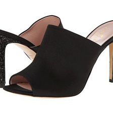 Incaltaminte Femei Kate Spade New York Ilisandra Black SatinBlack Glitter Heel