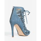 Incaltaminte Femei CheapChic Tinley-h Good To Be Bad Bootie Med Wash Denim
