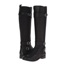 Incaltaminte Femei Frye Anna Gore Tall Black Buffalo Leather