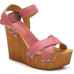 Incaltaminte Femei Charles by Charles David Munich Wedge Sandal Pink