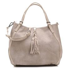 Incaltaminte Femei Moda Luxe Moda Luxe Santiago Shoulder Bag Grey