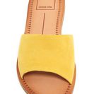 Incaltaminte Femei Dolce Vita Javier Slide Sandal YELLOW SUEDE