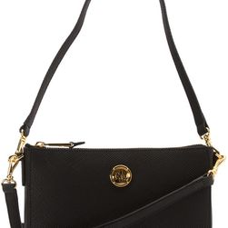 Ralph Lauren Charleston Pam Mini Shoulder Bag Black