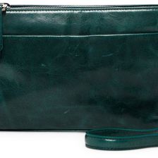 Hobo Angie Leather Crossbody HUNTER