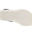 Incaltaminte Femei Charles David Camp Wedge Sandal BlackWhite