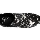 Incaltaminte Femei Giuseppe Zanotti Printed Pony Hair Bootie BlackWhite