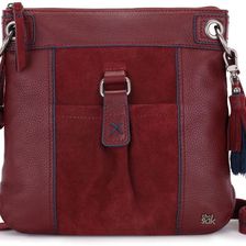 The Sak Kendra Crossbody Cabernet Block