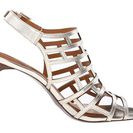 Incaltaminte Femei LAUREN Ralph Lauren Sandra Platino Metallic Nappa