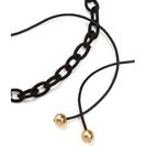 Bijuterii Femei CheapChic On A Loop Adjustable Cord Choker Black