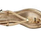 Incaltaminte Femei Michael Kors Holly Sandal Pale Gold RopeTumbled Metallic