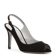 Incaltaminte Femei Sergio Rossi Suede Slingback Pump Black