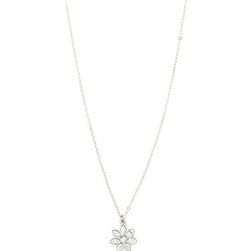 Bijuterii Femei Forever21 Floral Pendant Necklace Silvermulti