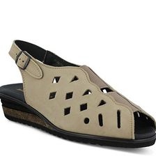 Incaltaminte Femei Spring Step Dublita Wedge Sandal Beige