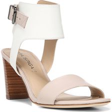 Via Spiga Wiley Taupe/White Baby Dull Leather