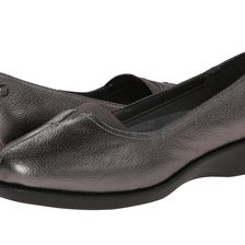 Hush Puppies Pearl Carlisle Pewter Leather