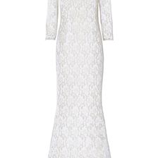 Rochie lungă din dantelă 