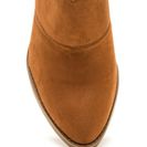 Incaltaminte Femei CheapChic Stitch It Pointy Chunky Mule Heels Whisky