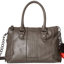 Steve Madden Mini Social with Pom Poms Slate